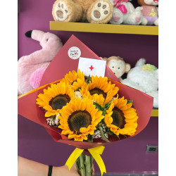 Ramo Clásico de Girasoles
